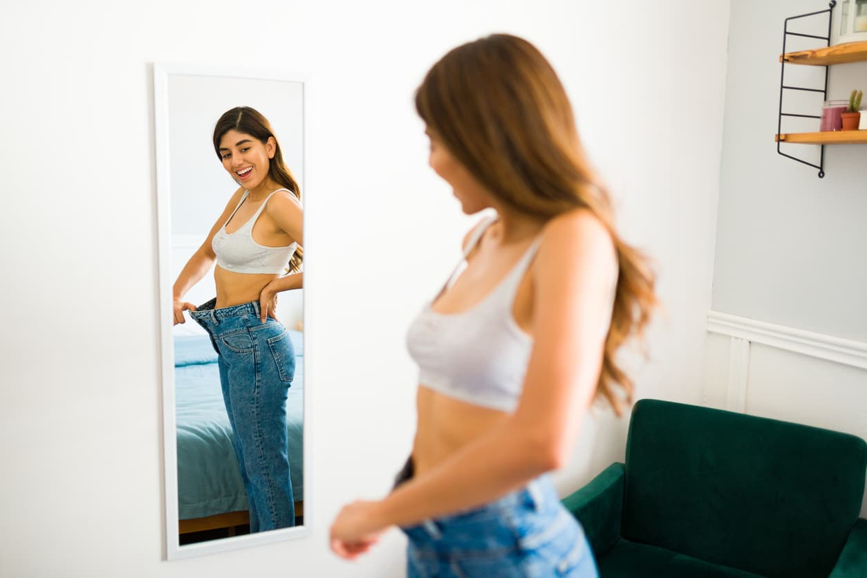 Woman enjoying healthy lifestyle after functional medicine treatment